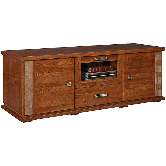 ტვ ტუმბო «ტუნისი» პ6.343.0.14 (343.14შ), ადგილი: მდფ+შპონი, ფერი: თაფლისფერი მოოქროვილი