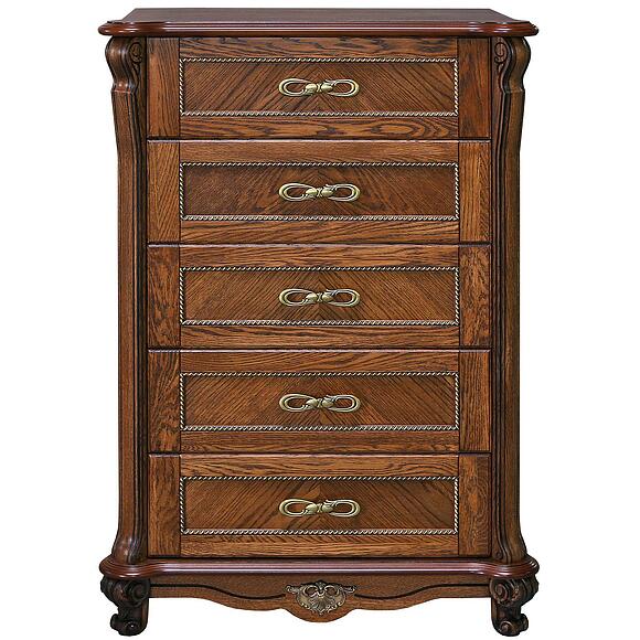 Комод «Алези» П1.350.1.21 (П349.23), Материал: Массив (дуб), Цвет: Античная бронза