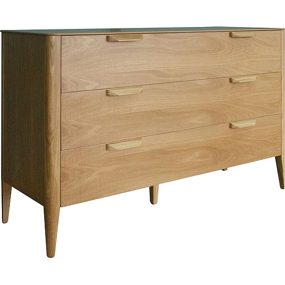 Комод «Версаль» БМ2.777.1.31, Материал: ДСП, облицованная шпоном дуба, Цвет: Дуб натуральный