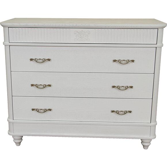 Комод «Юстина» БМ2.691.1.31(2361), Материал: Массив (дуб), Цвет: Молоко