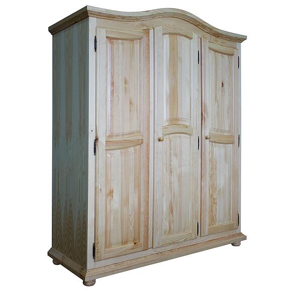 Шкаф для одежды 3д «Лотос» БМ2.701.1.03(1092), Материал: Массив (сосна), Цвет: Сосна натуральная