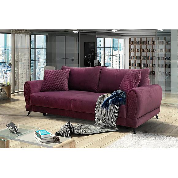 3-ადგილიანი დივანი «იუტა 1» (3მ), ადგილი: ნაჭერი, ტყავის ჯგუფი: 18 ჯგუფი