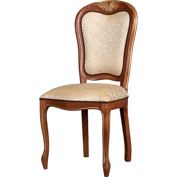 სკამი «იდალგო მ» პ5.0167.5.04, ადგილი: ნაჭერი, ფერი: ანტიკური ბრინჯაო მოოქროვილი