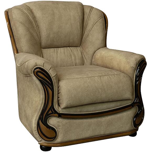 სავარძელი «იზაბელი 2» (12), ადგილი: ნაჭერი, ტყავის ჯგუფი: 21 ჯგუფი