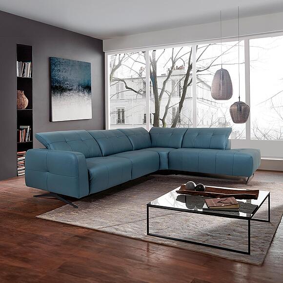 კუთხის დივანი «კენნი» (4რ.90.150.15ელ), ადგილი: ნატურალური ტყავი, ტყავის ჯგუფი: 120 ჯგუფი