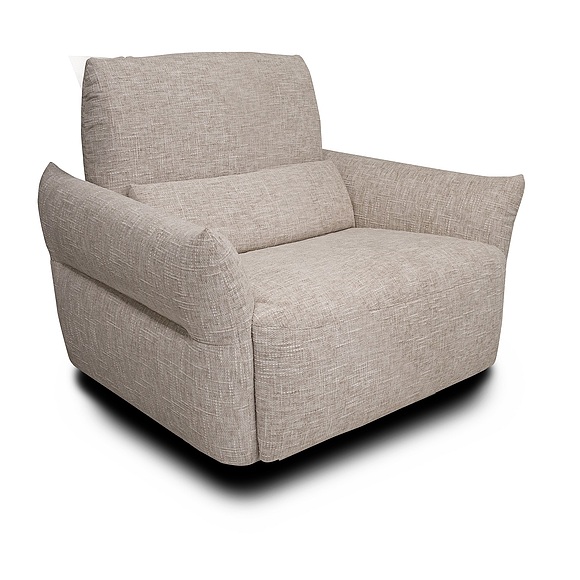 Кресло-реклайнер «Клаб» (12), ადგილი: ნაჭერი, ტყავის ჯგუფი: 22 ჯგუფი, ტრანსფორმაციის მექანიზმი: მექანიზმის გარეშე