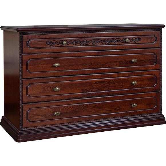 Комод «Бристоль» П3.588.1.04 , Материал: Массив (дуб), Цвет: Спелая вишня