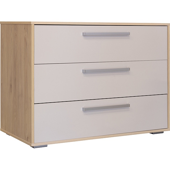 Комод «Марлен» П3.594.1.25, Материал: ЛДСП, Цвет: Персидский жемчуг + Гикори Кингстон