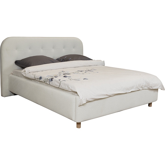 Кровать 2-16 «Поинт» БМ2.665.1.04 , ადგილი: ლდსპ, ფერი: მადურას მუხა, საძილე ადგილი: 2000х1600 мм, ზომა: 2130x1736x1130