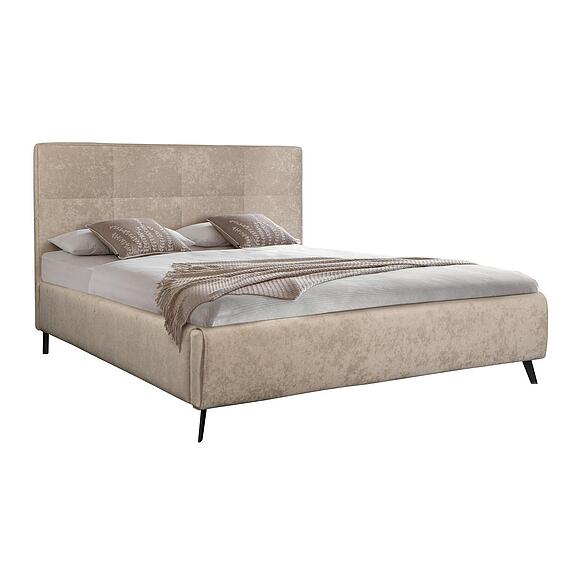 ორადგილიანი საწოლი «ვაიბი-01», ტყავის ჯგუფი: 19 ჯგუფი, საძილე ადგილი: 2000х1600 мм	, ზომა: 2160×1730×1180