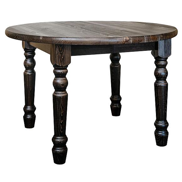 Стол обеденный «Лагус» БМ2.805.4.42(1776), Материал: Массив (сосна), Цвет: Брашированный мокко