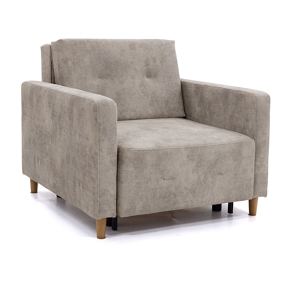 Кресло-кровать «Локи» (1м), ადგილი: ნაჭერი, ტყავის ჯგუფი: 19 ჯგუფი, ტრანსფორმაციის მექანიზმი: მექანიზმით