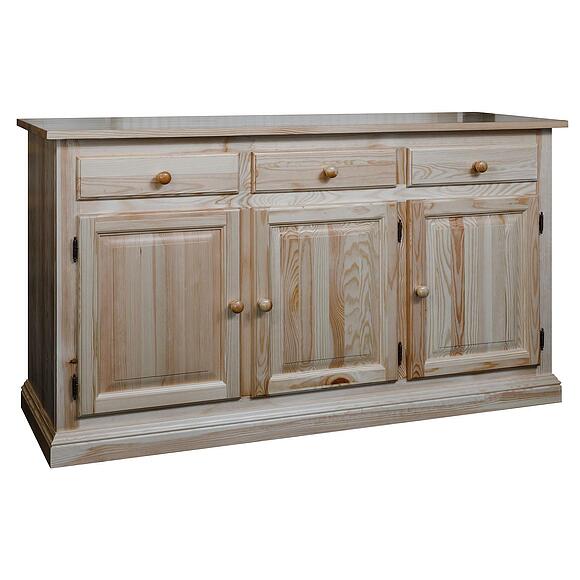 Тумба 3д «Лотос» БМ2.701.4.36(1075), Материал: Массив (сосна), Цвет: Сосна натуральная