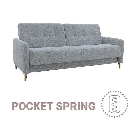 3-ადგილიანი დივანი «ლიუმენი» (3მ), ადგილი: ნაჭერი, ტყავის ჯგუფი: 19 ჯგუფი, ტრანსფორმაციის მექანიზმი: მექანიზმით