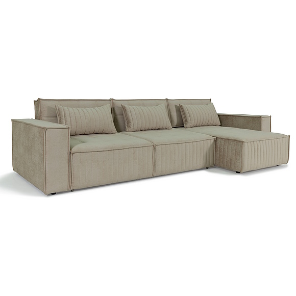 კუთხის დივანი «მაე» (3მლ/რ.8მრ/ლ), ადგილი: ნაჭერი, ტყავის ჯგუფი: 20 ჯგუფი, ტრანსფორმაციის მექანიზმი: მექანიზმით