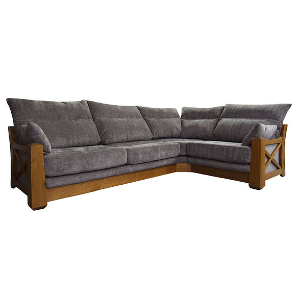 Угловой диван «Магнат люкс» (3mL/R901R/L), ადგილი: ნაჭერი, ტყავის ჯგუფი: 21 ჯგუფი