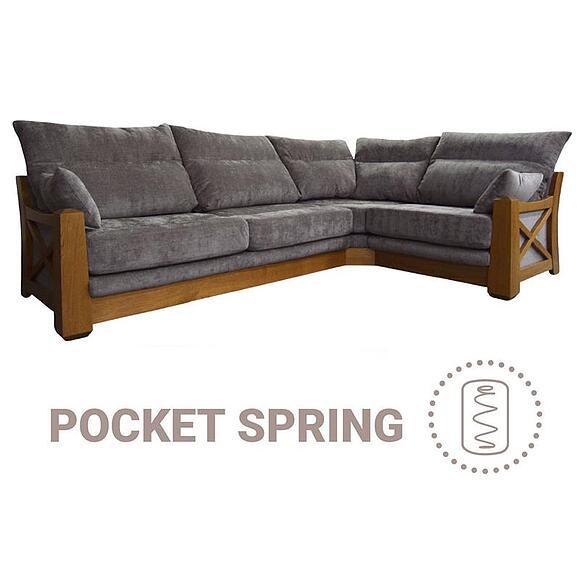 Угловой диван «Магнат люкс» (3mL/R901R/L), Материал: Ткань, Группа ткани: 21 группа, Механизм трансформации: с механизмом