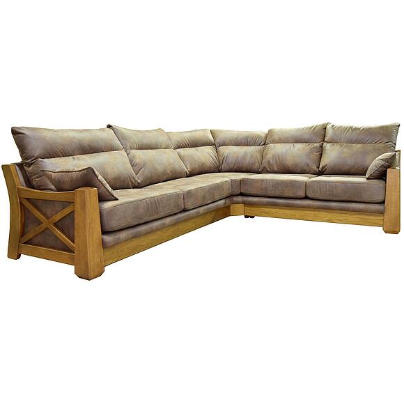 Угловой диван «Магнат люкс» (3ML/R902R/L), ადგილი: ნაჭერი, ტყავის ჯგუფი: 19 ჯგუფი