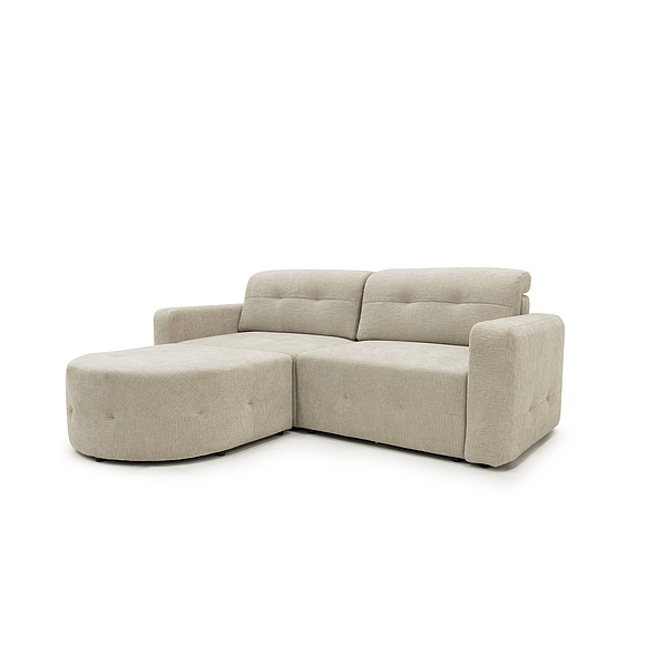 სექციური დივანი"Mix", ადგილი: ნაჭერი, ტყავის ჯგუფი: 20 ჯგუფი