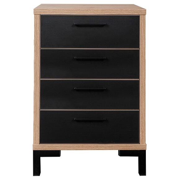 კომოდი «ბლექვუდ ლოფტი» პ3.0556.1.18, ადგილი: ლდსპ, ფერი: მუხის ვოტანი + შავი (P558-085da470a5001f75da5b8379146e-1.jpg) კომოდი «ბლექვუდ ლოფტი» პ3.0556.1.18, ადგილი: ლდსპ, ფერი: მუხის ვოტანი + შავი