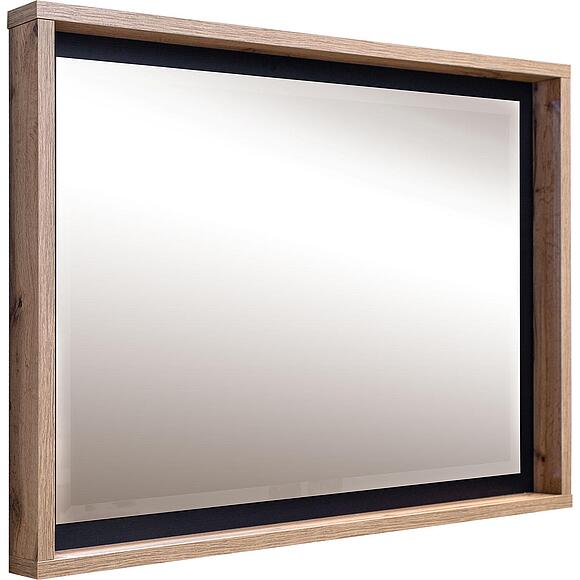 სარკე «ბლექვუდი» პ3.556.1.26(558.12), ადგილი: ლდსპ, ფერი: მუხის ვოტანი + შავი