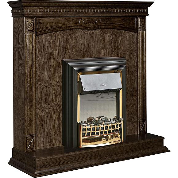 დეკორატიული ბუხარი «ვერდი კლასიკი» პ1.0487.0.24, ფერი: თამბაქო