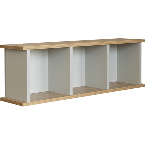 ჩამოსაკიდი თარო «პორტუსი» პ3.600.2.12, ადგილი: ლდსპ, ფერი: Пепел + Дуб мадуро