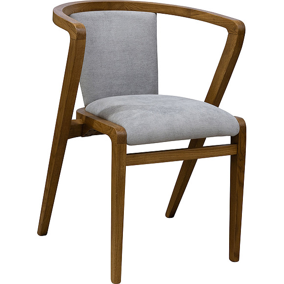 Стул «Робсон» П5.123.5.01, ადგილი: ნაჭერი, ფერი: მუხის რუსტიკალი