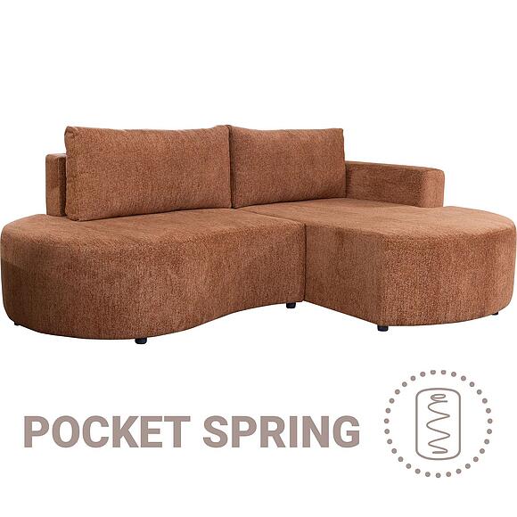 კუთხის დივანი «როჯერი» (2мL/R6R/L), ადგილი: ნაჭერი, ტყავის ჯგუფი: 19 ჯგუფი