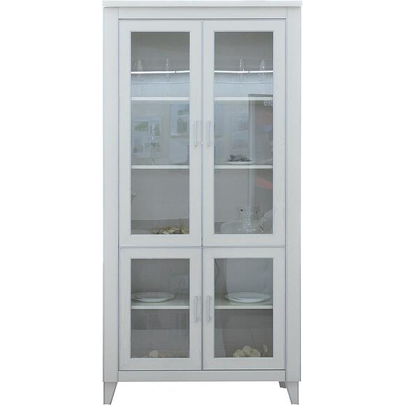 Шкаф «Амадей» П6.635.0.03 (П635.03), Материал: Массив (дуб), Цвет: Слоновая кость с серебром (Shkaf_Amadei_P635-03_slon_kost_s_serebrom-3.jpg) Шкаф «Амадей» П6.635.0.03 (П635.03), Материал: Массив (дуб), Цвет: Слоновая кость с серебром