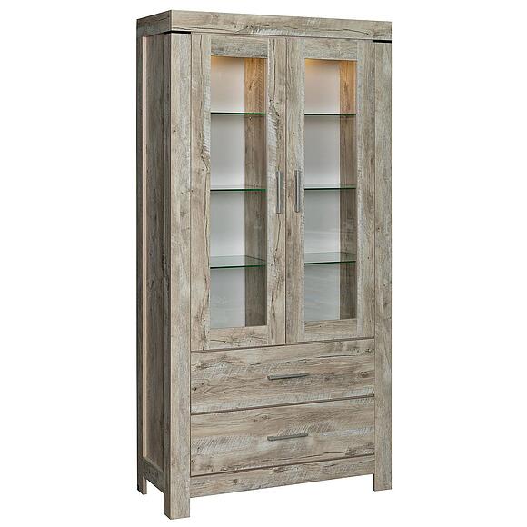 კარადა «გრანდე» პ6.606.0.04 (П606.04), ადგილი: ლდსპ, ფერი: იუკონ მუხა (Shkaf_Grande_P606-04_dub_yukon.jpg) კარადა «გრანდე» პ6.606.0.04 (П606.04), ადგილი: ლდსპ, ფერი: იუკონ მუხა