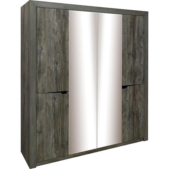 ტანსაცმლის კარადა 4დ «ირვინგი» ბმ2.748.1.27-01(2.748.1.00-01), ადგილი: ლდსპ, ფერი: ფიჭვი ჯეკსონი