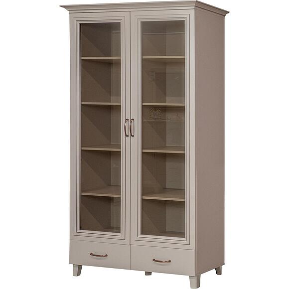 Шкаф для книг «Сати» П7.057.0.11, Материал: ЛДСП+МДФ, Цвет: Персидский жемчуг (Shkaf__Sati_P7-057-0-11_persitskii_zhemchug.jpg) Шкаф для книг «Сати» П7.057.0.11, Материал: ЛДСП+МДФ, Цвет: Персидский жемчуг