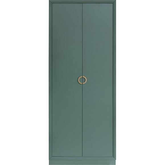 Шкаф для одежды 2д «Флора» П6.980.1.06, Материал: ЛДСП, Цвет: Зелёный самшит