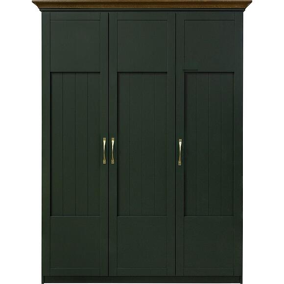Шкаф для одежды 3д «Кармен Прованс» П3.0581.1.02, Материал: Массив (дуб), Цвет: грин + дуб рустикаль