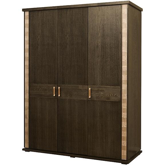 გარდერობი «ტუნისი» პ6.343.1.01 (П344.01/1), ადგილი: დსპ+შპონი, ფერი: ვენგე+ოქრო