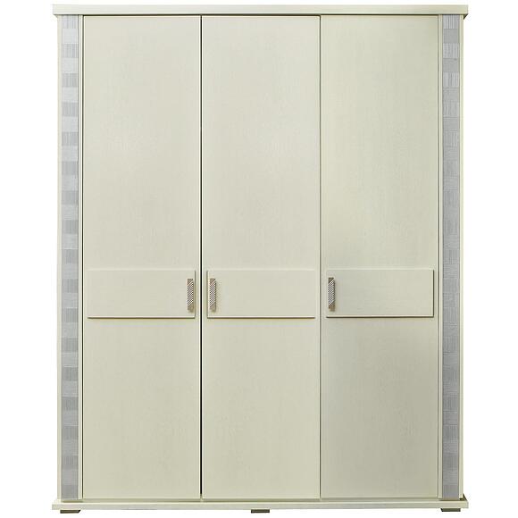 გარდერობი «ტუნისი» პ6.343.1.01 (П344.01/1), ადგილი: დსპ+შპონი, ფერი: სპილოსძვლისფერი ვერცხლით