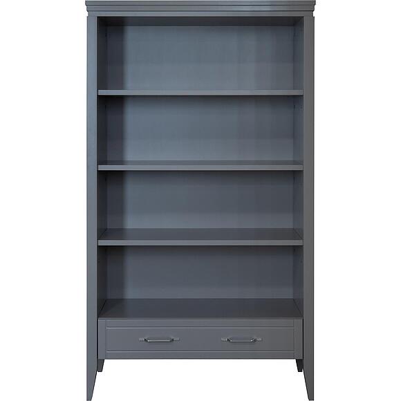 Стеллаж «Орли» П3.590.2.02, Материал: МДФ, Цвет: Платина