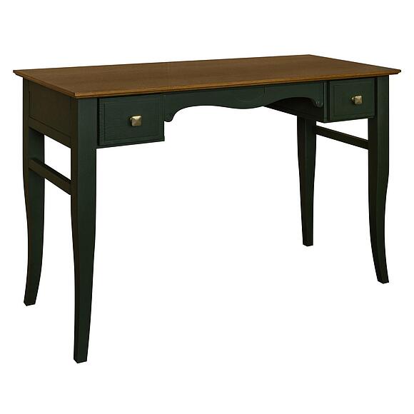 Стол туалетный «Кармен Прванс» П3.0581.1.05, ადგილი: მასიური მუხა, ფერი: მწვანე + მუხის რუსტიკალი