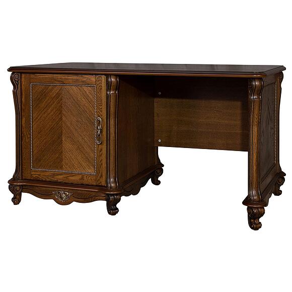 მაგიდა «ალეზი» პ1.350.2.06-01 (პ395.06-01), ადგილი: მასიური მუხა, ფერი: ანტიკური ბრინჯაო