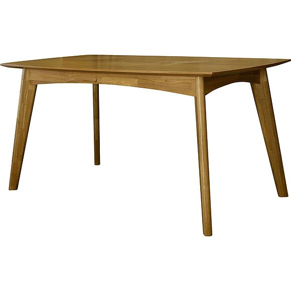 მაგიდა «მონიკა», ადგილი: მასიური მუხა, ფერი: ნატურალური მუხა, ტრანსფორმაციის მექანიზმი: მექანიზმის გარეშე, ზომა: 1600х900х776 мм