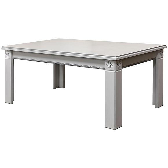 Стол журнальный «Мартина 12» П573.32, Материал: МДФ, Цвет: Молоко с серебром