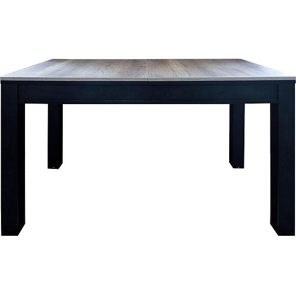 Стол обеденный раздвижной «Каньон Лофт» П3.0561.4.28, Материал: ЛДСП, Цвет: Дуб Каньон+чёрный