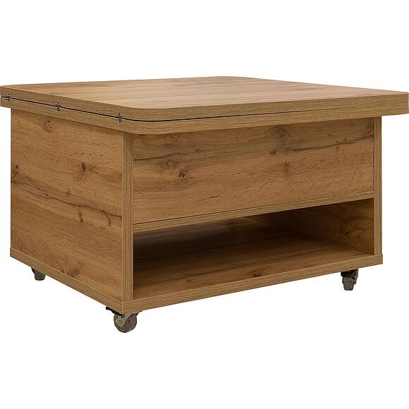 Стол журнальный «Плато» П3.403.0.22(П403.02-2), Материал: ЛДСП, Цвет: Дуб Вотан (Stol_trasformer_P403-02-2_dyb_votan.jpg) Стол журнальный «Плато» П3.403.0.22(П403.02-2), Материал: ЛДСП, Цвет: Дуб Вотан