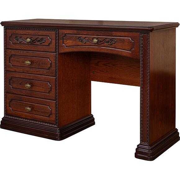 ტუალეტის მაგიდა «ბრისტოლი» პ3.588.1.05, ადგილი: მასიური მუხა, ფერი: მწიფე ალუბალი