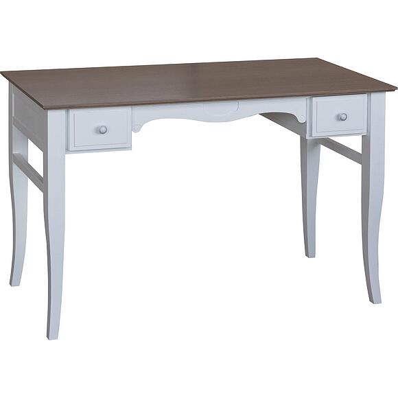 Стол туалетный «Кармен Прванс» П3.0581.1.05, ადგილი: მასიური მუხა, ფერი: რძისფერი + საჰარის მუხა