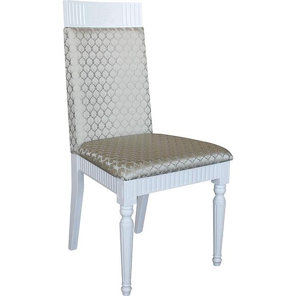 Стул «Юстина Люкс» П5.0691.5.01, Материал: Ткань, Цвет: Молоко