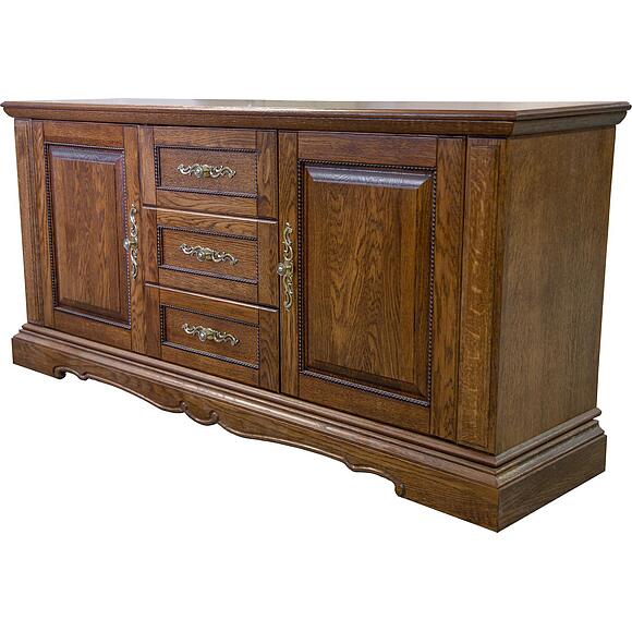 Тумба «Милана 3» П4.265.2.18(396.18), Материал: Массив (дуб), Цвет: Черешня