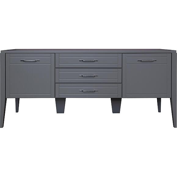 Тумба «Орли» П3.590.0.07, Материал: МДФ, Цвет: Платина