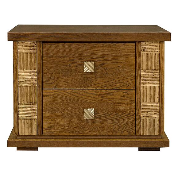 Тумба прикроватная «Тунис» П6.343.1.04 (П344.04), Материал: ДСП+шпон, Цвет: Черешня с золочением